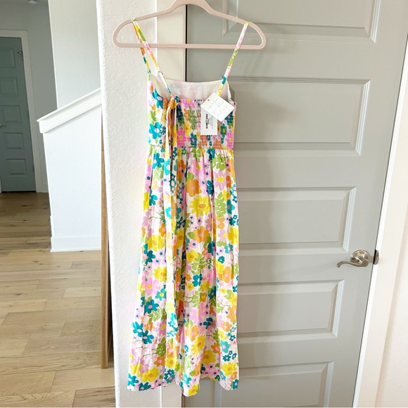 NWT Show Me Your Mumu Amalfi Coast Midi Dress Petal Pop Floral - Picture 5 of 6